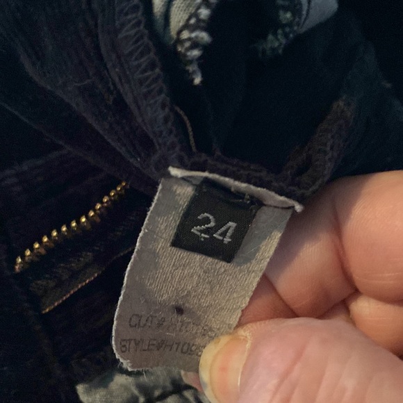 Vintage Hudson Navy Corduroy Bootcut Jeans - Picture 4 of 10